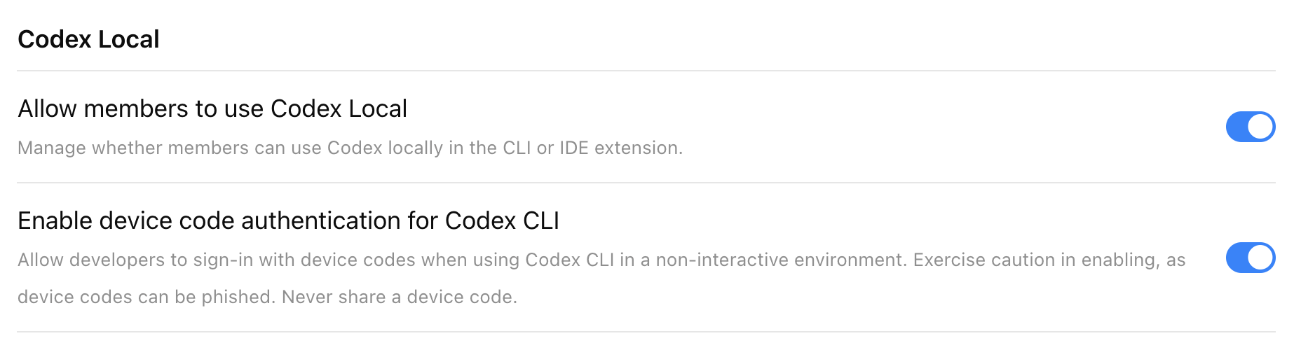 Codex 本地切换